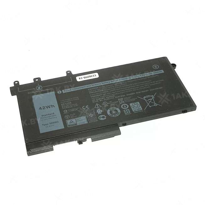 Аккумулятор для ноутбуков DELL E5280 (Latitude p/n:3DDDG) 11.4 V 4.254 Ah арт. 064258 0