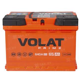 Аккумулятор VOLAT Prime (65 Ah) 640 A, 12 V Обратная, R+ LB2 VP650 2