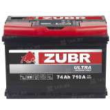 Аккумулятор ZUBR Ultra (74 Ah) 710 A, 12 V Прямая, L+ LB3 ZU741S