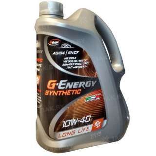Масло моторное G-Energy Synthetic Long Life 10W-40 5л, Россия
