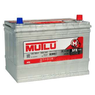 Аккумулятор MUTLU (100 Ah) 760 A, 12 V Обратная, R+ D31 D31.100.076.C 0