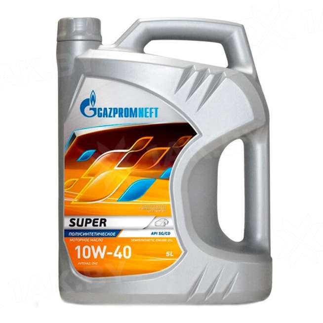 Масло моторное Gazpromneft Super 10W-40, 5л, Россия 0