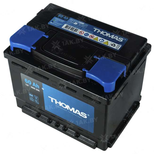 Аккумулятор THOMAS (60 Ah) 590 A, 12 V Прямая, L+ L2 00032991 0