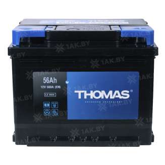 Аккумулятор THOMAS (56 Ah) 560 A, 12 V Обратная, R+ L2 00032938 0