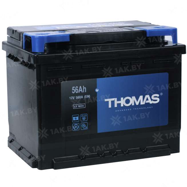 Аккумулятор THOMAS (56 Ah) 560 A, 12 V Обратная, R+ L2 00032938 2
