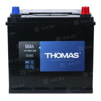 Аккумулятор THOMAS (60 Ah) 600 A, 12 V Обратная, R+ D23 00032944 0