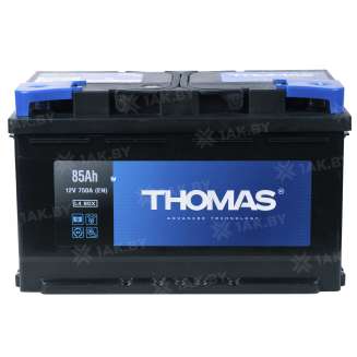 Аккумулятор THOMAS (85 Ah) 750 A, 12 V Обратная, R+ L4 00032993 0