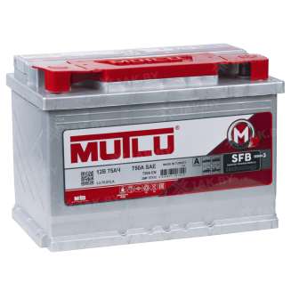Аккумулятор MUTLU (75 Ah) 720 A, 12 V Обратная, R+ L3 L3.75.072.A 0