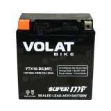 Аккумулятор VOLAT (16 Ah) 230 A, 12 V Прямая, L+ YTX16-BS YTX16-BS (MF)