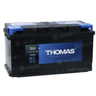 Аккумулятор THOMAS (90 Ah) 770 А, 12 V Обратная, R+ L5 00032936 Аккумулятор THOMAS (90 Ah) 770 А, 12 V Обратная, R+ L5 00032936