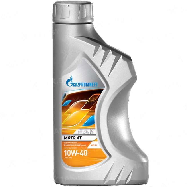 Масло моторное для четырехтактных двигателей Gazpromneft Мoto 4Т 10W-40 0,8л, Россия 0