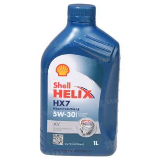 Масло моторное Shell Helix HX7 Professional AV 5W-30, 1л 0