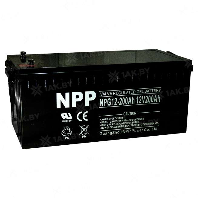 Аккумулятор для ИБП NPP (200 Ah) , 12 V  NPG12-200(NPP) 4