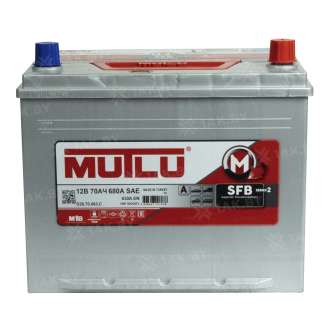 Аккумулятор MUTLU (70 Ah) 630 A, 12 V Обратная, R+ D26 D26.70.063.C 1