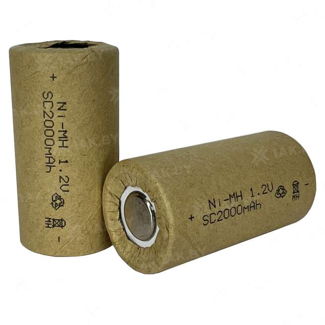 Аккумуляторный элемент Sunrise Ni-MH SC (1.2 В, 2000 мАч) 0