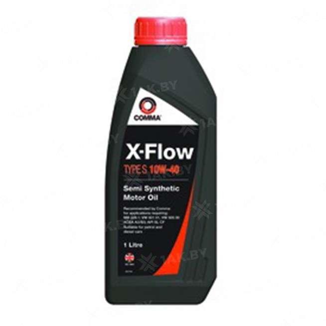 Масло моторное COMMA 10W40 X-FLOW TYPE S 1л 0