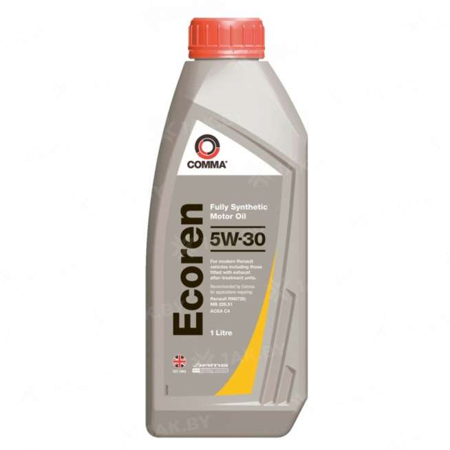 Масло моторное COMMA 5W30 ECOREN 1л. 0