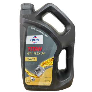 Масло моторное FUCHS TITAN GT1 FLEX 34 5W-30, 5л