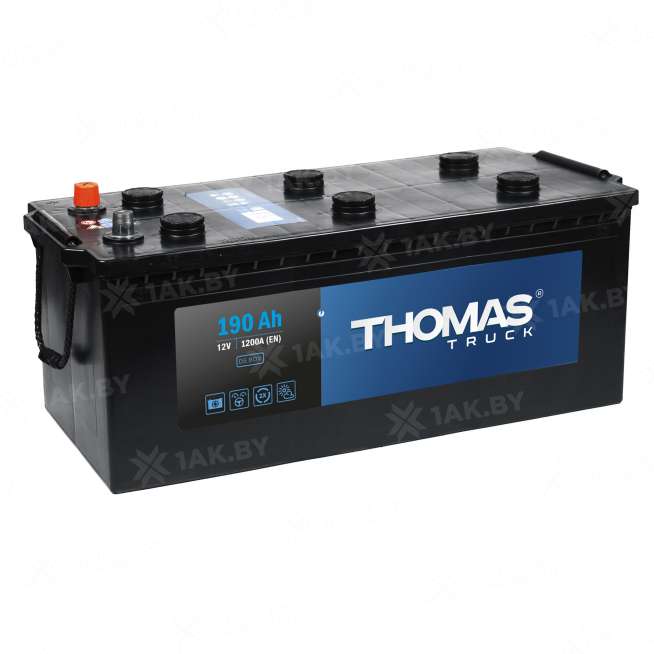 Аккумулятор THOMAS (190 Ah) 1200 A, 12 V Прямая, L+ D5 00032994 0