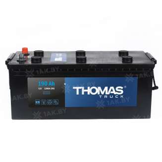 Аккумулятор THOMAS (190 Ah) 1200 A, 12 V Прямая, L+ D5 00032994 1