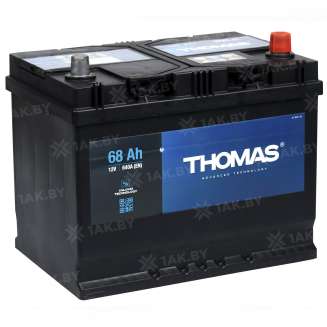 Аккумулятор THOMAS (68 Ah) 640 A, 12 V Обратная, R+ D26 00032990 0