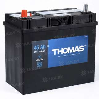 Аккумулятор THOMAS (45 Ah) 360 A, 12 V Прямая, L+ B24 00033546 Аккумулятор THOMAS (45 Ah) 360 A, 12 V Прямая, L+ B24 00033546