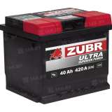Аккумулятор ZUBR Ultra (40 Ah) 420 A, 12 V Обратная, R+ LB1