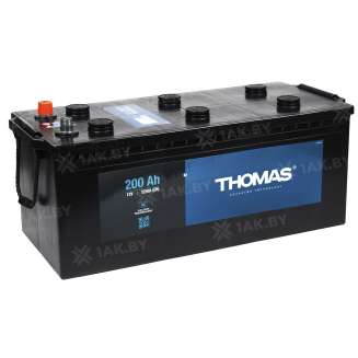 Аккумулятор THOMAS (200 Ah) 1250 A, 12 V Прямая, L+ D6 00033443 0
