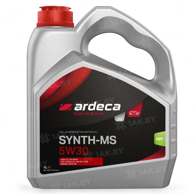 Масло моторное ARDECA SYNTH-MS 5W30, 4 л 0
