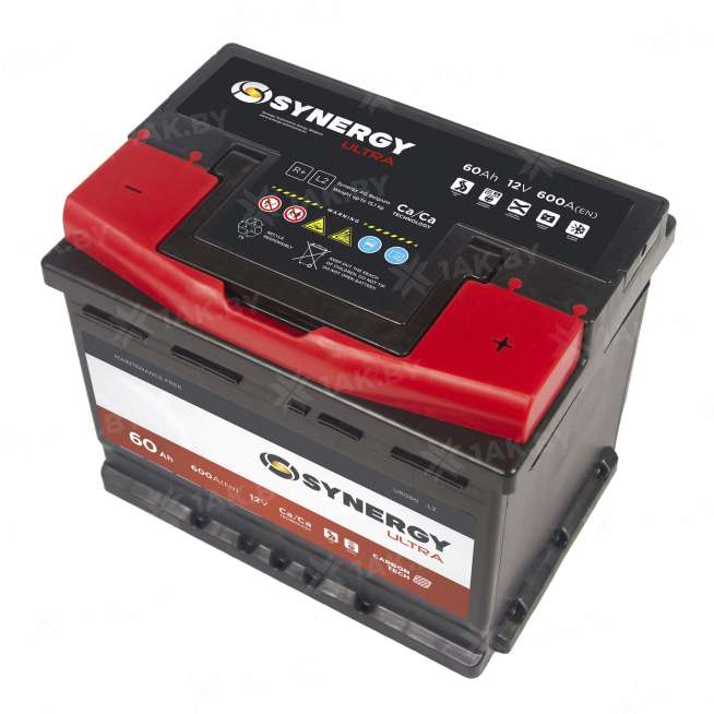 Аккумулятор SYNERGY (60 Ah) 530 A, 12 V Обратная, R+ L2 SYN600SE 2