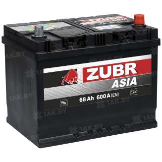 Аккумулятор ZUBR Clarios (68 Ah) 600 A, 12 V Обратная, R+ D26 676148 10