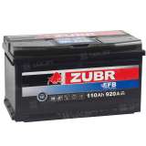 Аккумулятор ZUBR EFB (110 Ah) 920 A, 12 V Обратная, R+ L5 ZU1100F