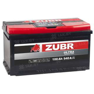 Аккумулятор ZUBR Ultra (100 Ah) 940 A, 12 V Обратная, R+ L5 ZU1000S Аккумулятор ZUBR Ultra (100 Ah) 940 A, 12 V Обратная, R+ L5 ZU1000S