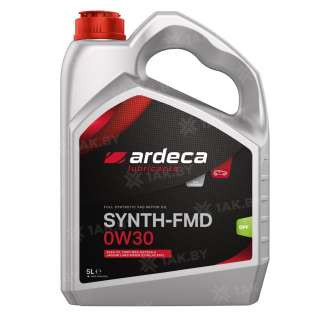 Масло моторное ARDECA SYNTH-FMD 0W30, 5 л 0