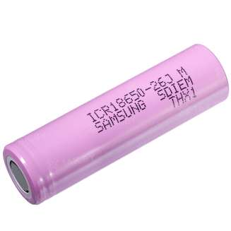 Аккумуляторный элемент Samsung Li-ion ICR18650-26J (3.6 B, 2.6 А/ч), Малайзия 0