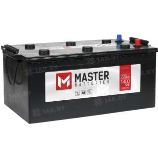 Аккумулятор MASTER BATTERIES (225 Ah) 1300 A, 12 V Прямая, L+ TYPE С MB2253E Аккумулятор MASTER BATTERIES (225 Ah) 1300 A, 12 V Прямая, L+ TYPE С MB2253E