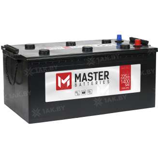 Аккумулятор MASTER BATTERIES (225 Ah) 1300 A, 12 V Прямая, L+ TYPE С MB2253E 0