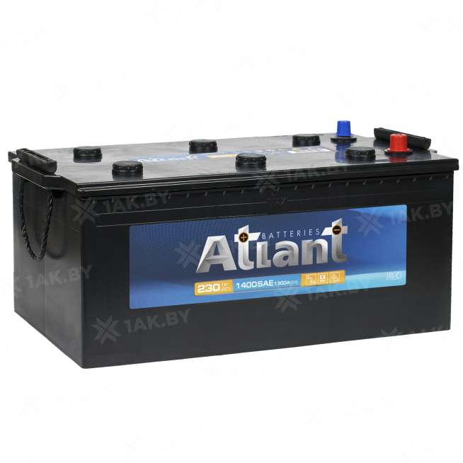 Аккумулятор ATLANT (230 Ah) 1300 A, 12 V Прямая, L+ D6 0