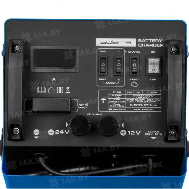 Пуско-зарядное устройство Solaris ST-402 0