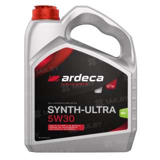 Масло моторное ARDECA SYNTH-ULTRA 5W30, 4 л Масло моторное ARDECA SYNTH-ULTRA 5W30, 4 л