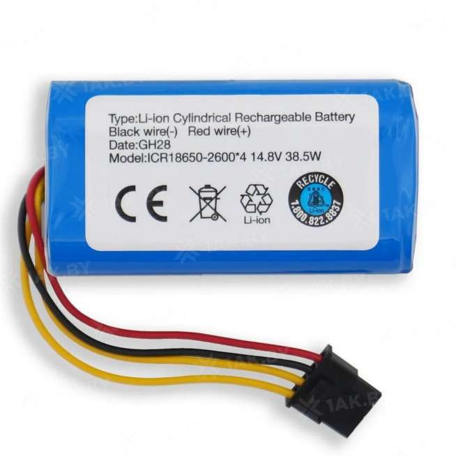 Аккумулятор для пылесосов REDMOND RV-R500 (RV Series p/n:BONA18650-MF1) 14.8 V 2.6 Ah арт. BAT-VC-30 0