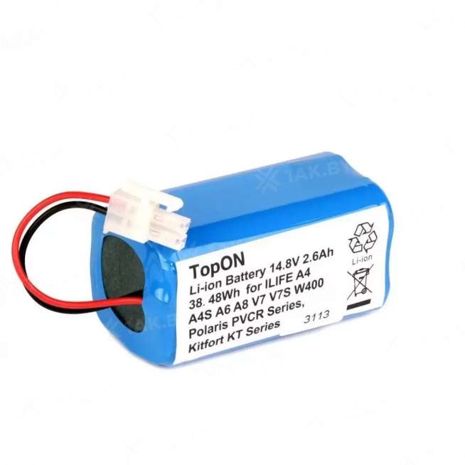 Аккумулятор для пылесосов CHUWI A4 (iLife p/n:4ICR1965) 14.8 V 2.6 Ah арт. 076994 0