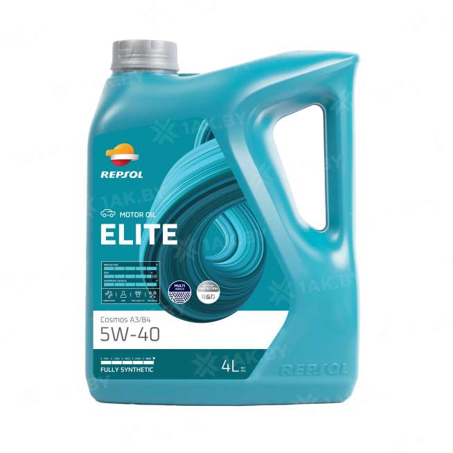 Масло моторное Repsol ELITE COSMOS A3/B4 5W40, 4л, Испания 0