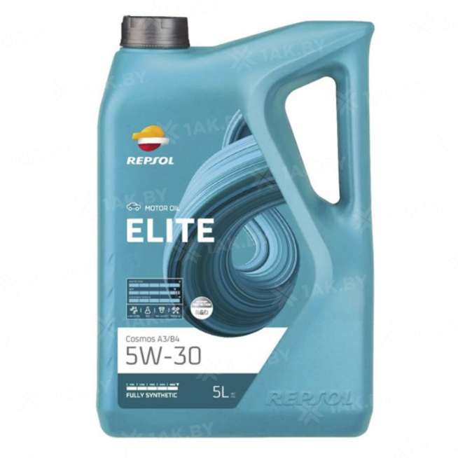 Масло моторное Repsol ELITE COSMOS A3/B4 5W30, 5л, Испания 0