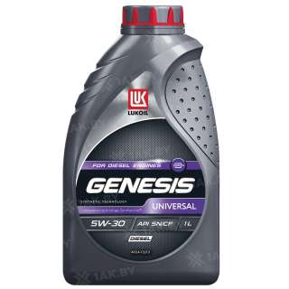 Масло моторное Лукойл GENESIS UNIVERSAL DIESEL 5W30, 1 л., Россия Масло моторное Лукойл GENESIS UNIVERSAL DIESEL 5W30, 1 л., Россия