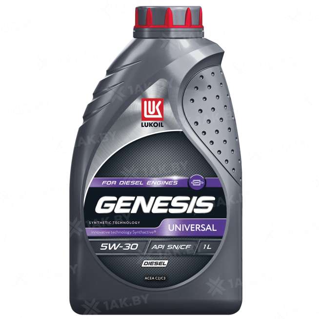 Масло моторное Лукойл GENESIS UNIVERSAL DIESEL 5W30, 1 л., Россия 0