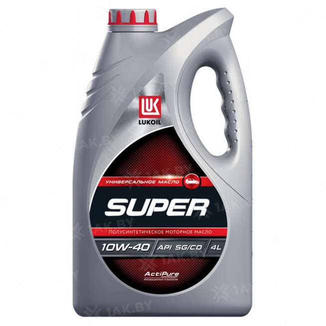 Масло моторное Лукойл Супер 10W40 API SG/CD, 4 л., Россия 0