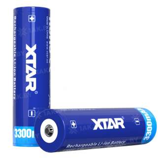 Аккумуляторный элемент XTAR  Li-ion NCR18650/33-PCB с защитой (3.6 В, 3300 мАч) 10