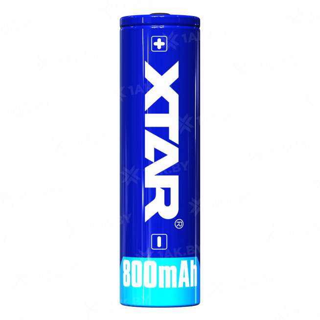 Аккумуляторный элемент XTAR  Li-ion 14500HE-PCB с защитой (3.7 V, 800 mAh, 1.5A) 3