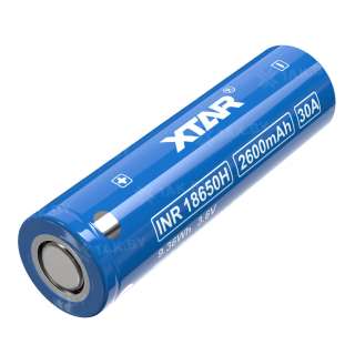 Аккумуляторный элемент XTAR  Li-ion NCR18650H (3.6 В, 2600 мАч)
